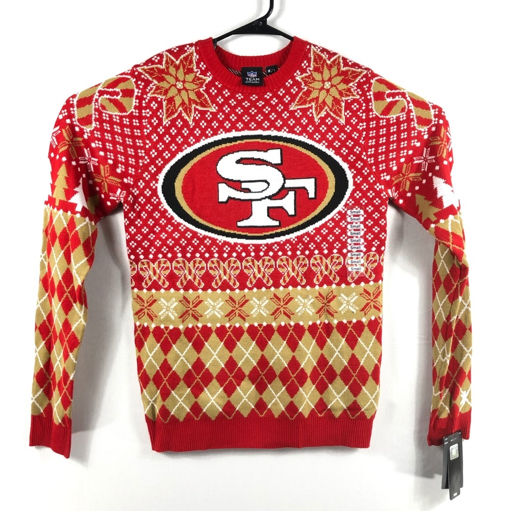 ❄️$SALE$🎁 San Francisco 49ers Christmas Sweater